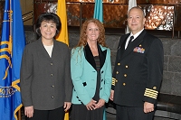 Dr. Yvette Roubideaux, IHS Employee,  RADM Kevin Meeks